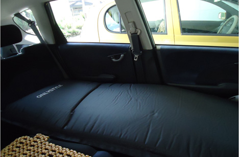 HONDA FIT & Car Camping Air matress