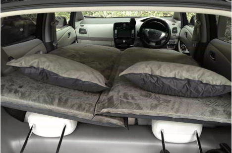 NISSAN LEAF & Car Camping Air matress