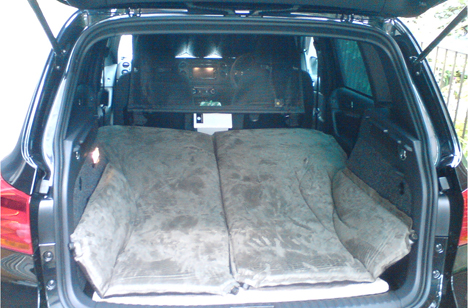 Volkswagen Tiguan(2013) & Car Camping Air matress