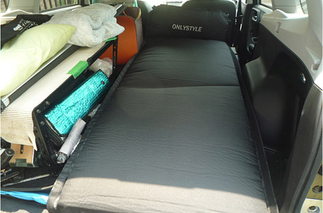 SUBARU Forester（SJ）& Car Camping Air matress