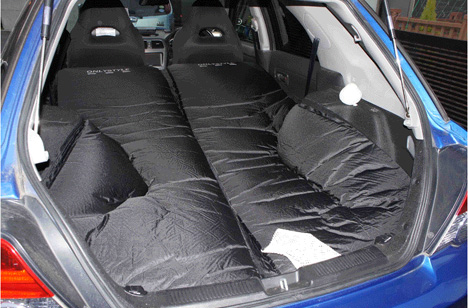 SUBARU IMPREZA & Car Camping Air matress