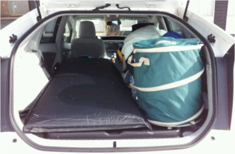 TOYOTA PRIUS & Car Camping Air matress