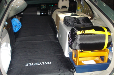 TOYOTA PRIUS & Car Camping Air matress