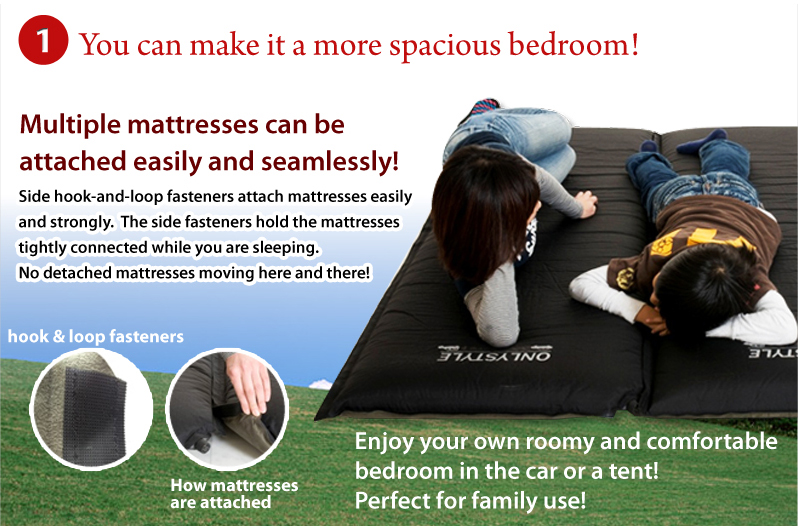 1.You can make it a more spacious bedroom!